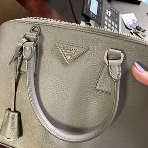 Prada Promenade Bag Saffiano Leather Small